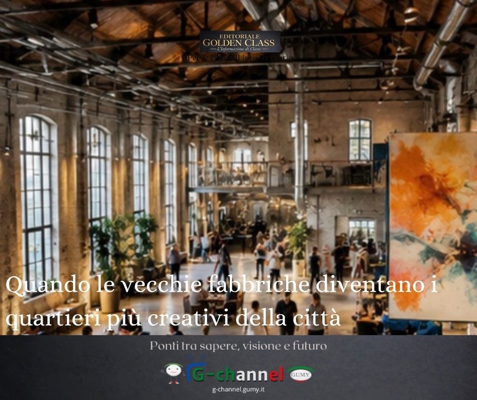 Quando le vecchie fabbriche diventano i quartieri più creativi della città